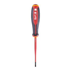 Milwaukee Tri-Lobe VDE 1000 V Düz Tornavida SL 0,8 x 4 mm x 100 mm 4932478715 - Milwaukee