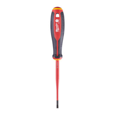 Milwaukee Tri-Lobe VDE 1000 V Düz Tornavida SL 0,8 x 4 mm x 100 mm 4932478715 - 1