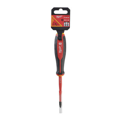 Milwaukee Tri-Lobe VDE 1000 V Yıldız-Düz Klemens Tornavida PH/SL1 x 80 mm 4932478733 - 1
