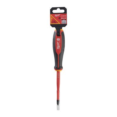 Milwaukee Tri-Lobe VDE 1000 V Yıldız-Düz Klemens Tornavida PH/SL2 x 100 mm 4932478734 - 1