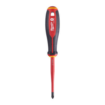 Milwaukee Tri-Lobe VDE 1000 V Yıldız-Düz Klemens Tornavida PH/SL2 x 100 mm 4932478734 - 2