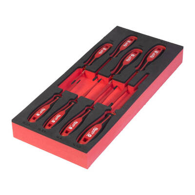 Milwaukee Tri-Lobe VDE Tornavida Seti 8 Parça Süngerli 4932493249 - 1