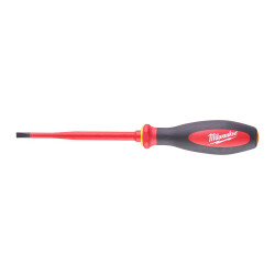 Milwaukee VDE 1000 V Düz Tornavida SL 1,0 x 5,5 mm x 125 mm 4932471447 - Milwaukee