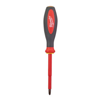 Milwaukee VDE 1000 V Yıldız-Düz Klemens Tornavida PH/SL2 x 100 mm 4932464056 - 1