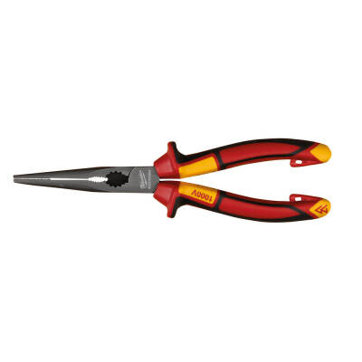 Milwaukee VDE 1000 V Yuvarlak Uçlu Kargaburun 205 mm 4932464564 - 2