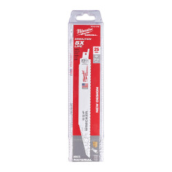 Milwaukee WRECKER Çok Amaçlı Yıkım Kılıç Testere Bıçağı 230 mm 7/11 TPI S3456XF 25'li 48008706 - 1