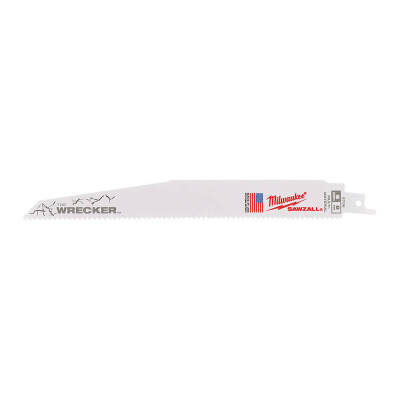Milwaukee WRECKER Çok Amaçlı Yıkım Kılıç Testere Bıçağı 230 mm 7/11 TPI S3456XF 25'li 48008706 - 2