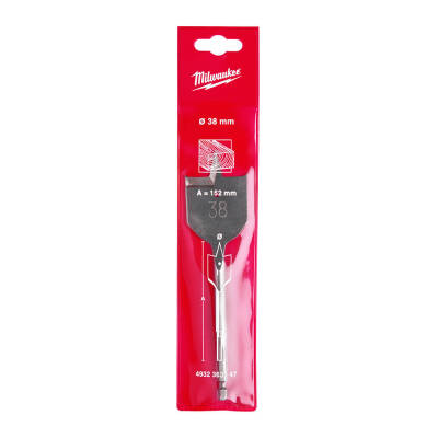 Milwaukee Yaprak (Lama) Ahşap Matkap Ucu 38 x 152 mm 4932363147 - 1