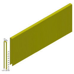 Milwaukee Zımba Teli 5,7 x 1,25 x 15 mm M18 FNCS18GS İçin 4932478389 - 1