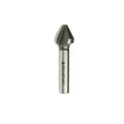 MTE HSS Havşa Freze DIN 334C 60 Derece 20 mm 3 Ağızlı - 1
