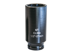 NT Tools 1/2 inç CrMo Metrik Darbeli 12 Köşe Lokma 27 ve 32 mm - NT Tools