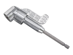 NT Tools 1/4 inç Bits Köşe Adaptörü 105 Derece Çinko Alaşım NCZH151 - NT Tools