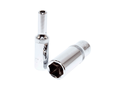 NT Tools 1/4 inç CrV Altı Köşe Uzun Lokma 4-14 mm - 1
