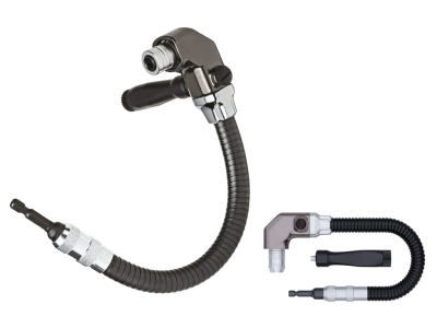 NT Tools 1/4 inç Esnek Bits Köşe Adaptörü 305 mm Sağ Yön NCZH007 - 1