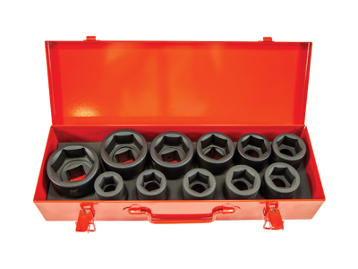 NT Tools 1 inç Altı Köşe CrMo Lokma Seti 11 Parça 24-55 mm NDSET01 - 1