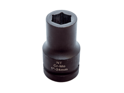 NT Tools 1 inç CrMo Metrik Darbeli Uzun Lokma 17-100 mm - NT Tools