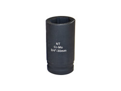 NT Tools 3/4 inç CrMo Metrik Darbeli Uzun Lokma 17-70 mm - NT Tools