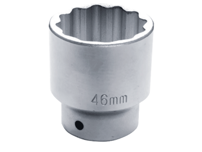 NT Tools 3/4 inç CrV 12 Köşe Lokma 17-65 mm - 1
