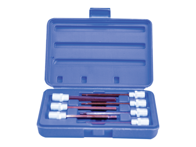 NT Tools 3/8 inç S2 Ekstra Uzun Allen Bits CrV Lokma Seti 7 Parça NCSETEU38AL - 1