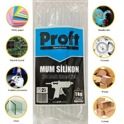 PROFT Mum Silikon Şeffaf Poşetli İnce 1Kg - 2