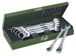Proxxon 23068 Mafsallı Cırcırlı Kombine Anahtar Takımı 6 Parça 10-19 mm - PROXXON