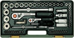 Proxxon 23286 1/4 & 1/2 Cırcır Kollu 65 Parçalı Lokma Ve Bits Takımı - PROXXON