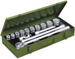 Proxxon 23300 3/4 inç Cırcır Kollu Lokma Takımı 14 Parça 22-50 mm - PROXXON