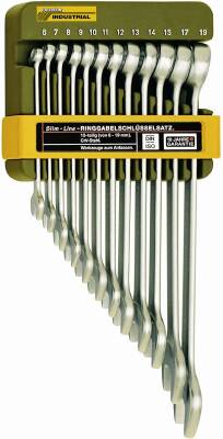 Proxxon 23820 Slim-Line Kombine Anahtar Takımı 12 Parça 6-19 mm - 1