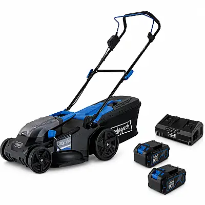 Scheppach BC-MP430 Çift Akülü Çim Biçme Makinesi 2x20 V 43 cm 14,4 Kg - 1