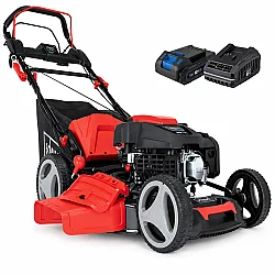 Scheppach MS225-53E Hibrit Çim Biçme Makinesi 224 cc 6 Hp 53 cm 65 L - 1