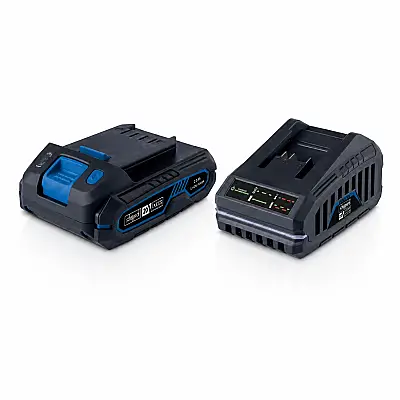 Scheppach SBSK2.0 Akü Başlangıç Kiti 20 V 2.0 Ah Akü + 2,4 A Şarj - 1