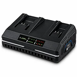 Scheppach SDBC 4.5A İkili Akü Şarj Cihazı 20 V 2x4,5 A - 1