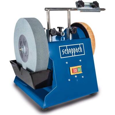 Scheppach Tiger 2500 200 W Sulu Bıçak Bileme Makinesi Taş Motoru - 1