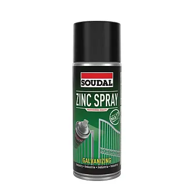 SOUDAL Alüminyum Çinko Sprey Boya 400 ML - 1