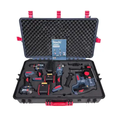 StechEnd Akülü 4 lü Makine Seti 20V Profesyonel - 1