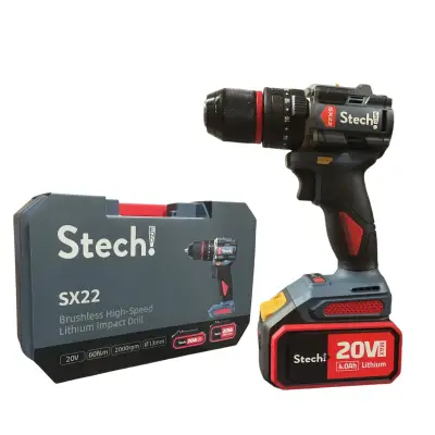 Stechend SX22 Akülü Darbeli Matkap Vidalama 20V 4 Ah - 3