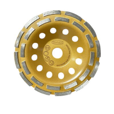 TOMAX Çift Sıra Elmas Beton Yüzey Temizleme Diski 115 ve 180 mm - 1