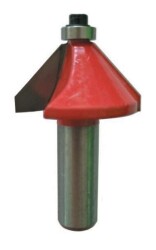 Topshop TH 14475 5/8 inç 12 mm Konik Kenar Pah Freze Bıçağı - TOPSHOP