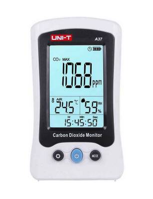 UNI-T A37 Dijital Karbondioksit (CO2) Ölçüm Cihazı 400-5000 ppm - 1