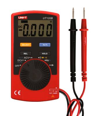 UNI-T UT120B Cep Tipi Dijital Multimetre 600 V, 40 MΩ, 10 MHz, 76 g - 1