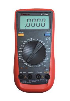 UNI-T UT151A Dijital Multimetre 1000 V, 20 A, Pil ve Transistör Testli - 1
