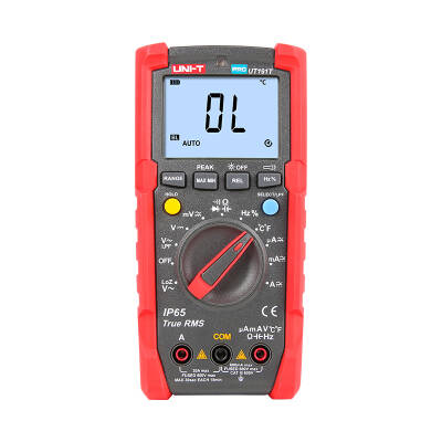 UNI-T UT191T Profesyonel True RMS Multimetre 20 A, LoZ, 600 V - 1