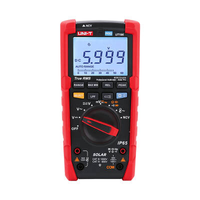 UNI-T UT196 Solar True RMS Multimetre 1700 V DC, IP65 - 1
