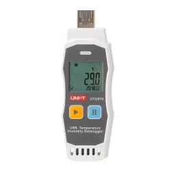UNI-T UT330TH USB Sıcaklık ve Nem Veri Kaydedici -30 ~ 70 °C, 64.000 Kayıt - UNI-T