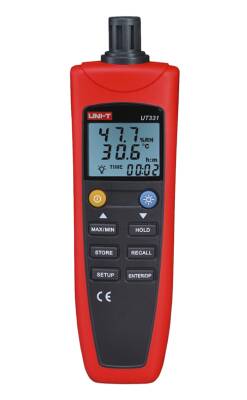 UNI-T UT331 USB Bağlantılı Ortam Sıcaklık ve Nem Ölçer - 1