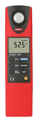 UNI-T UT382 Dijital Lüksmetre 20.000 Lux, USB Kayıt, 2044 Veri - 1