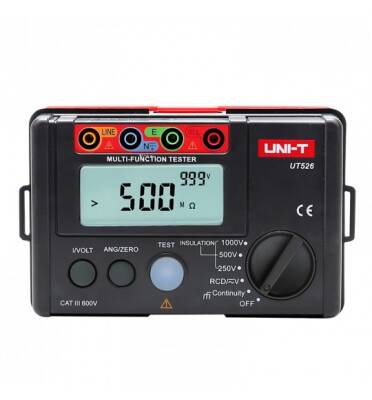 UNI-T UT526 Kaçak Akım ve İzolasyon Megeri 250-1000 V - 1