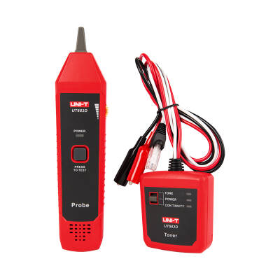 UNI-T UT682D Kablo Bulucu ve Tel Takip Cihazı, Ton Üreteci ve Prob, RJ45 Sıra Testi - 1