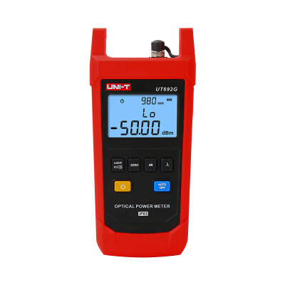 UNI-T UT692G Fiber Optik Güç Ölçer -50 ~ +26 dBm, 850-1650 nm, IP65 - 1