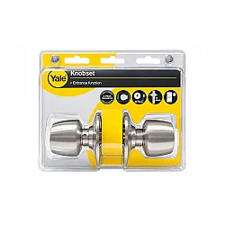 Yale BK-3101 Topuzlu Otel WC Kilidi Saten - 2